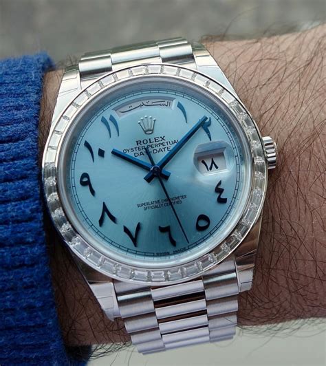 rolex arabic face.